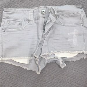 Gray denim short- US 25.